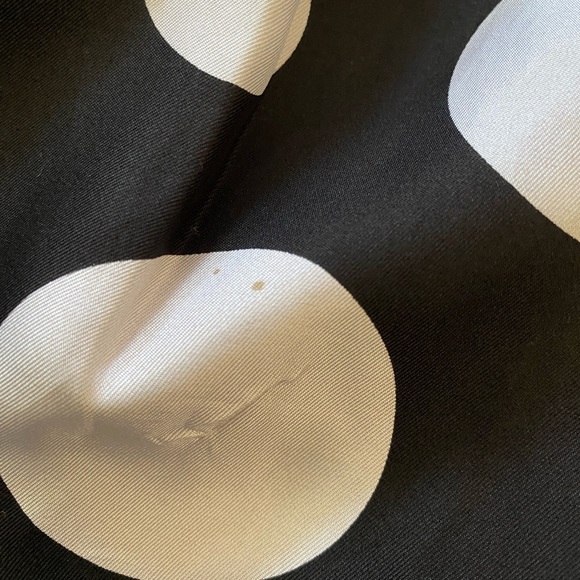 100% Silk Club Monaco Polka Dot Skirt - size 4 - Picture 10 of 11